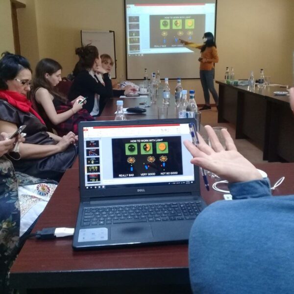 Mobile journalism training with participation of 4 countries specialists